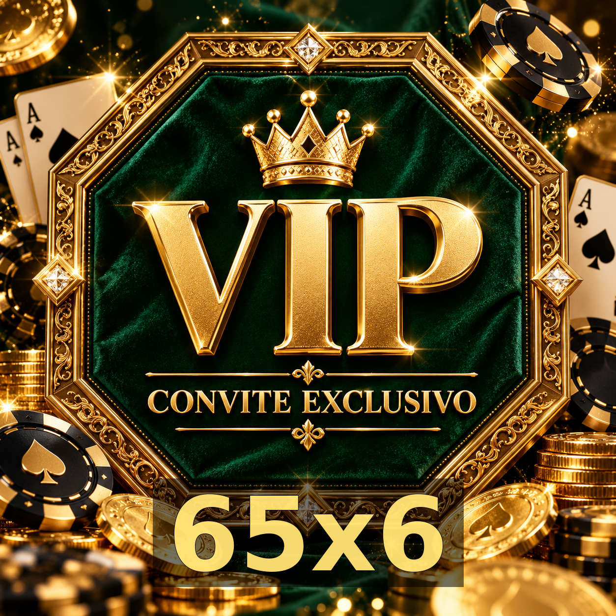 Interface do usuário do site 65x6 avaliada